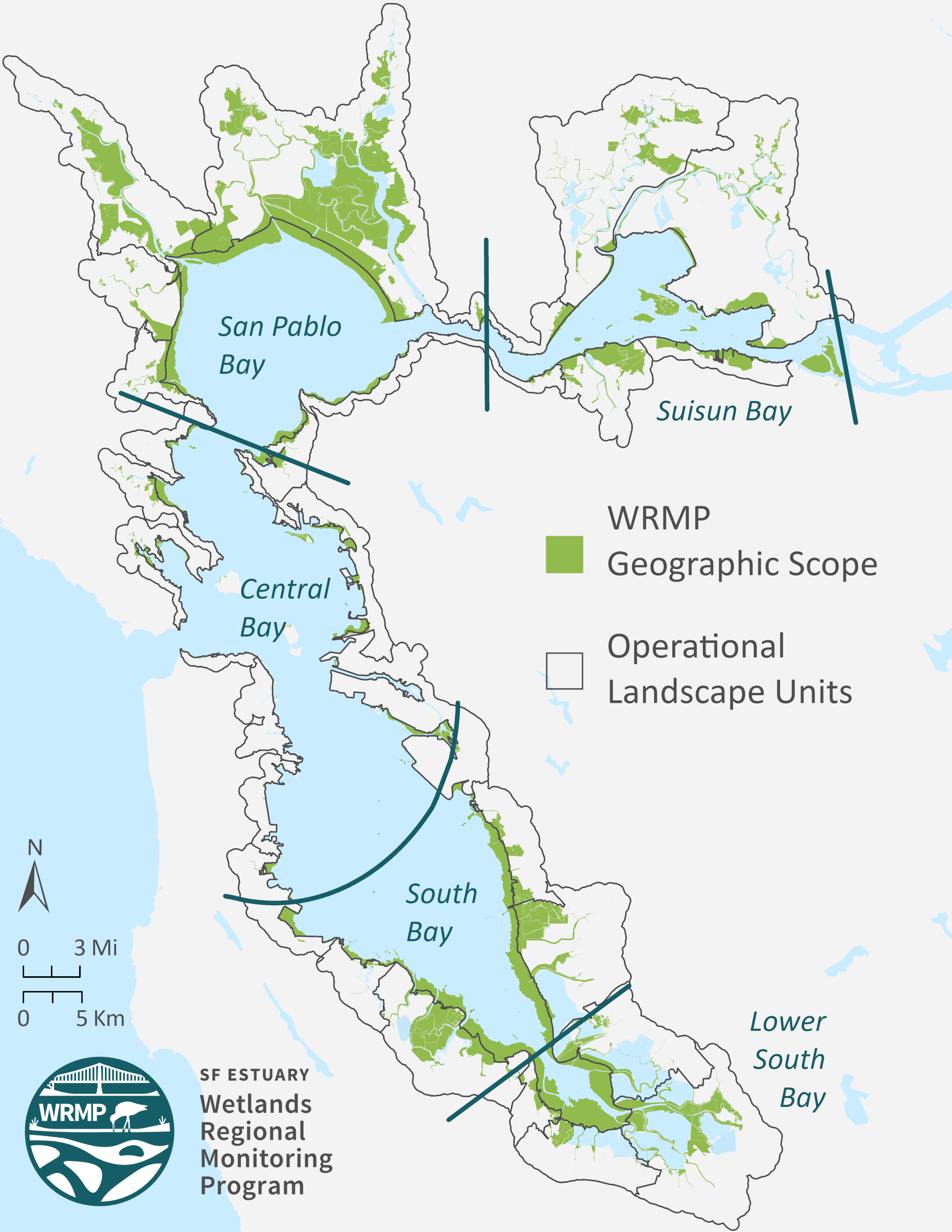 WRMP geographic scope divided into subregions and OLUs